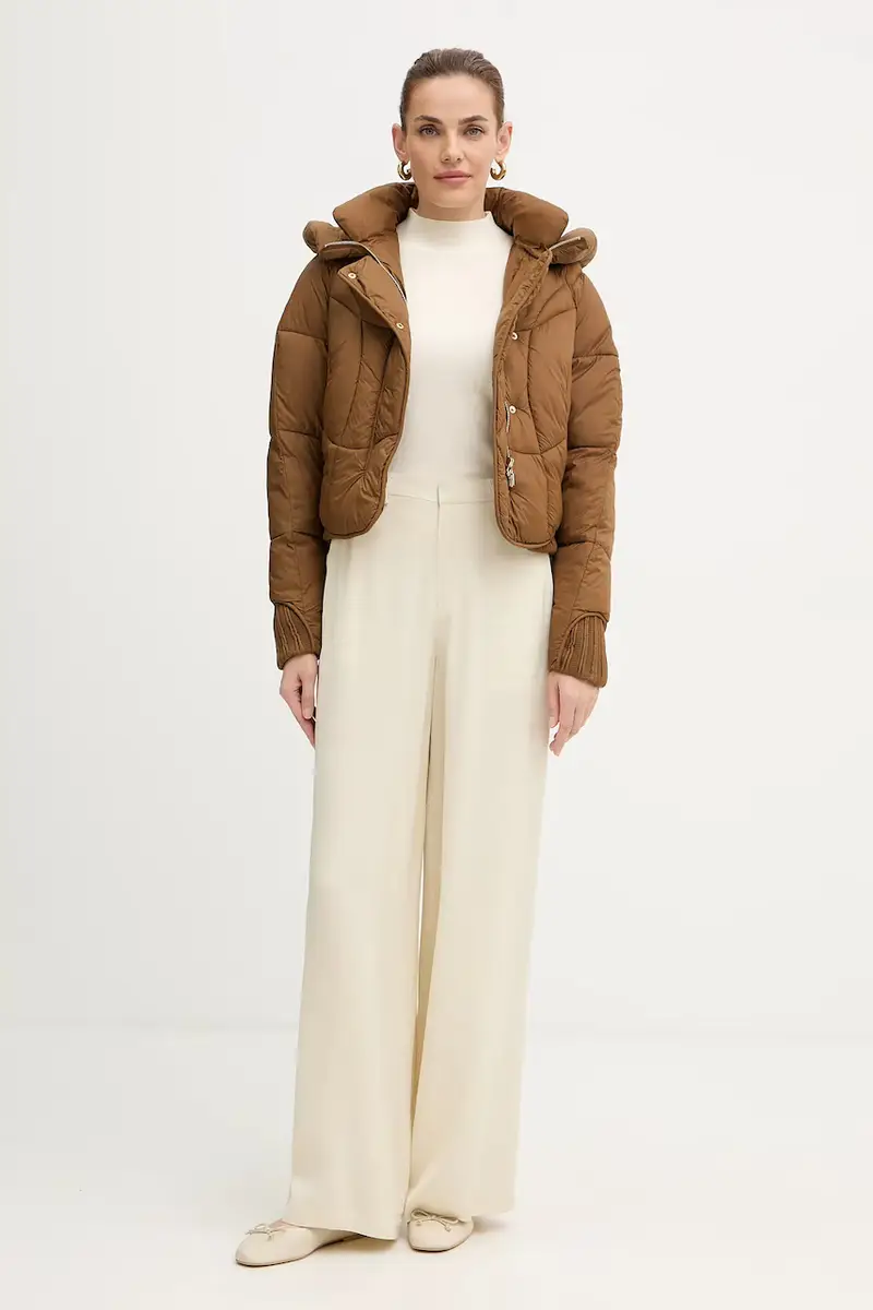 giacca colore marrone FJ25WC3002O42301 miniatura 2