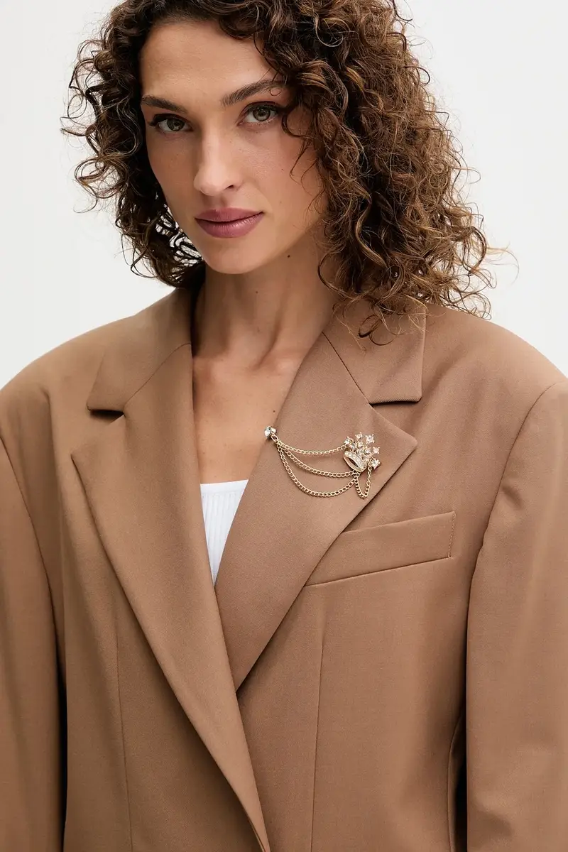 giacca colore marrone FS25WJ3005W66101 miniatura 4