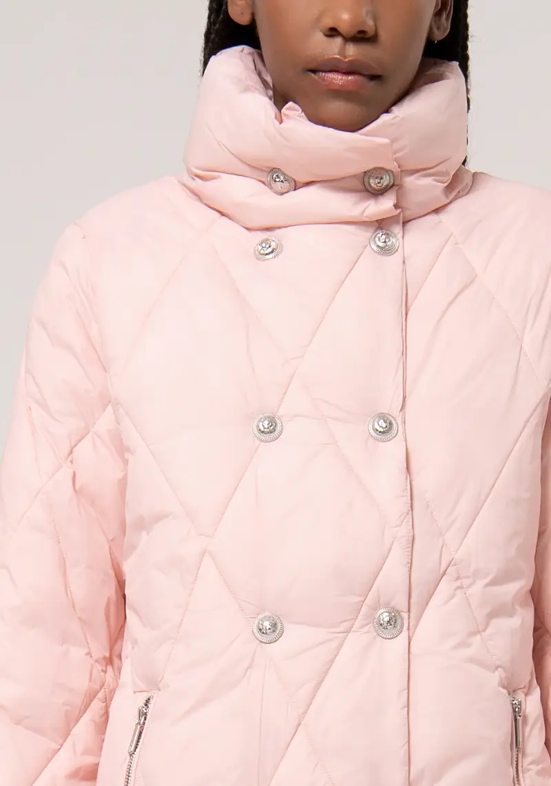 Giacca imbottita linea ad A in nylon miniatura 2