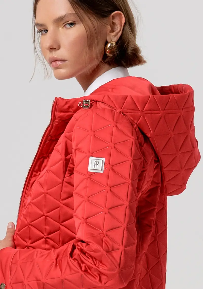 Giacca imbottita regular con cappuccio miniatura 2