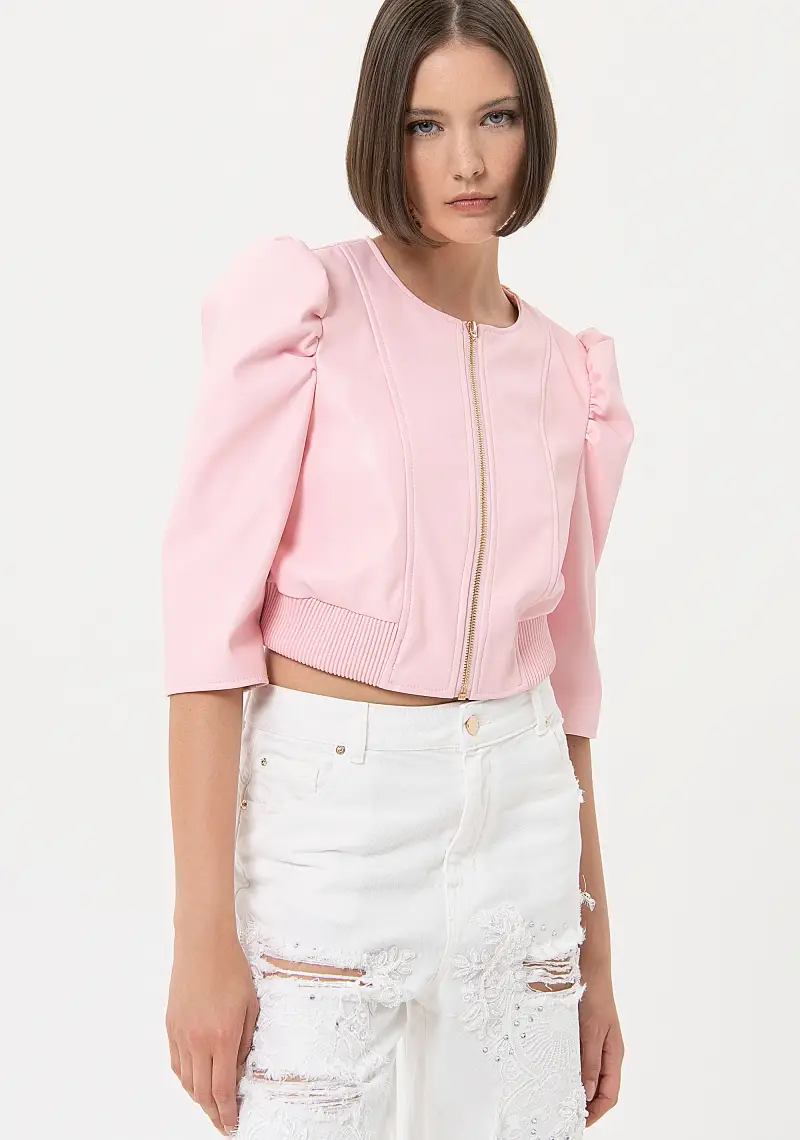 Giacca regular cropped