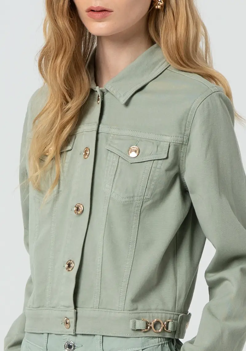 Giacca regular in bull miniatura 2