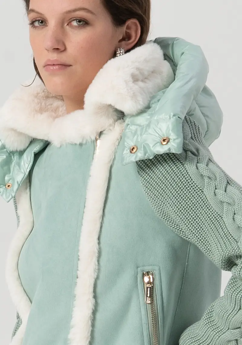 Giacca regular modello biker miniatura 2