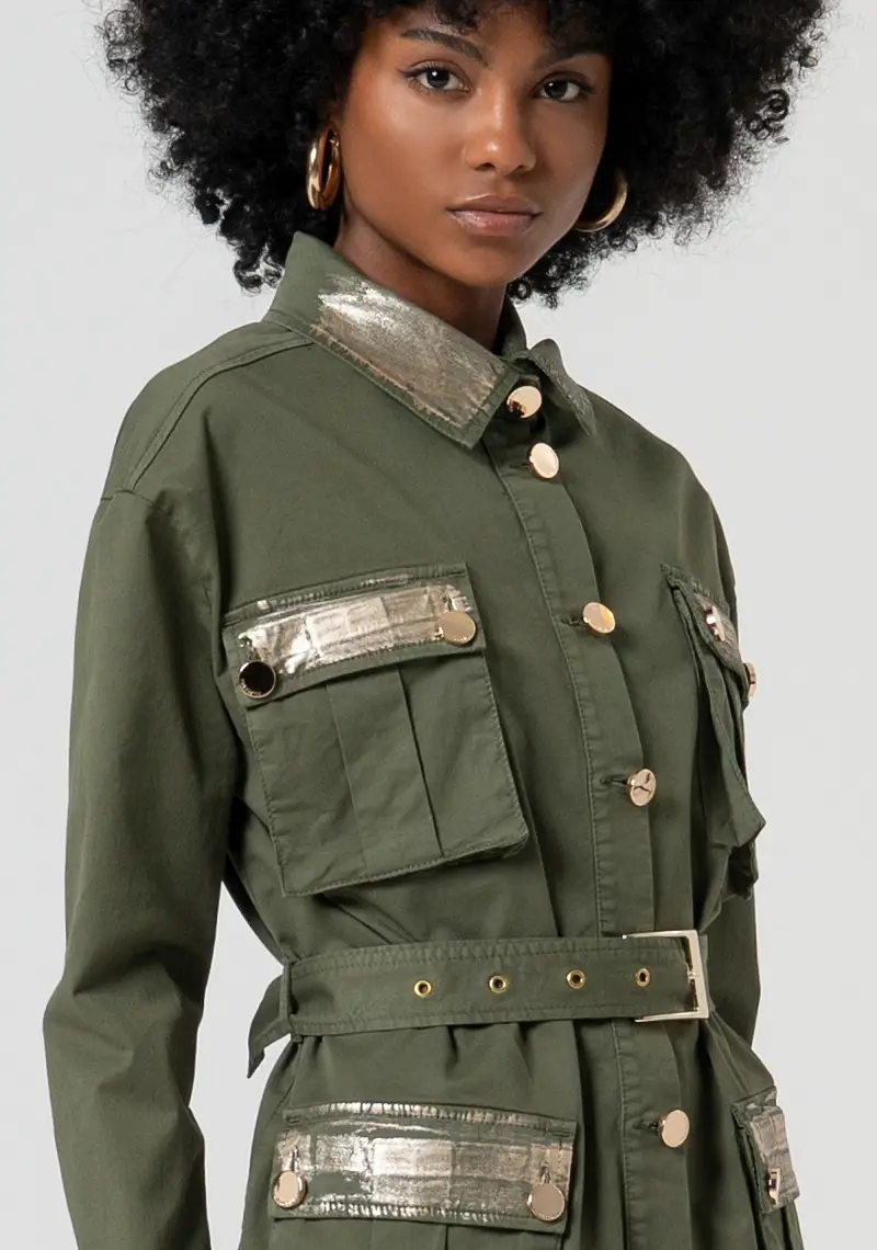 Giacca regular modello Sahariana miniatura 2