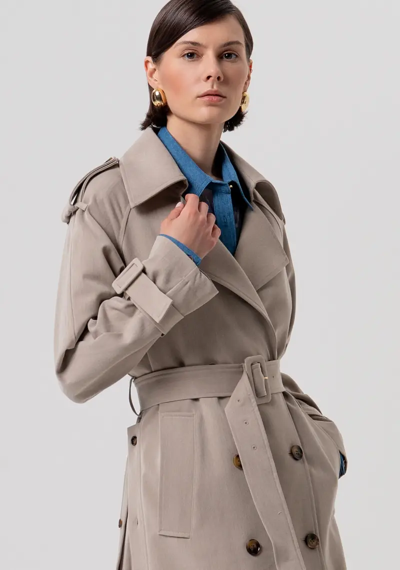 Fracomina Trench 4117783 miniatura 2