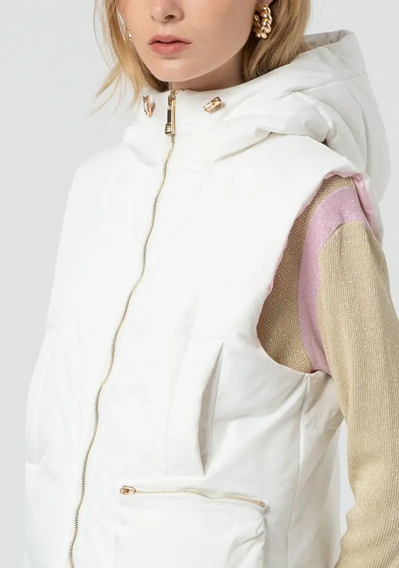 Giacca senza maniche imbottita miniatura 2