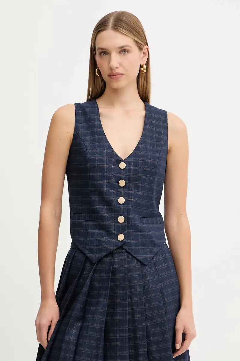 gilet colore blu FS25WJ5002W56195