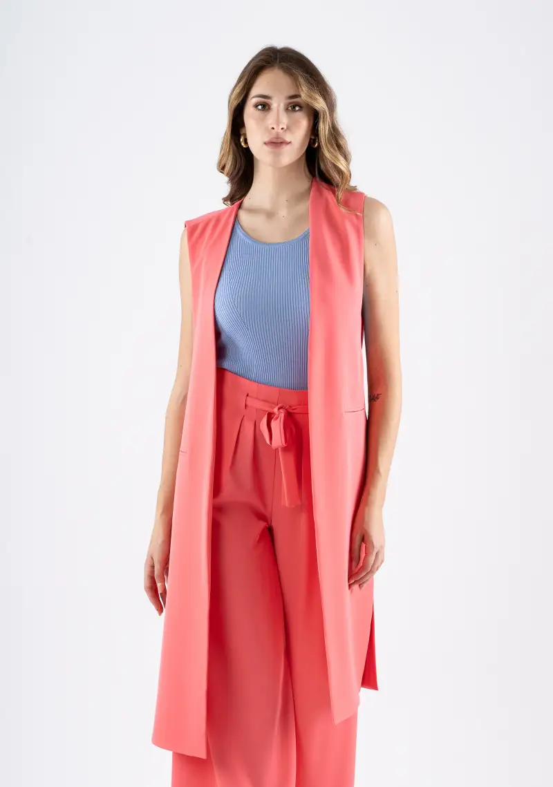 Fracomina Gilet Corallo 2959319 miniatura 2