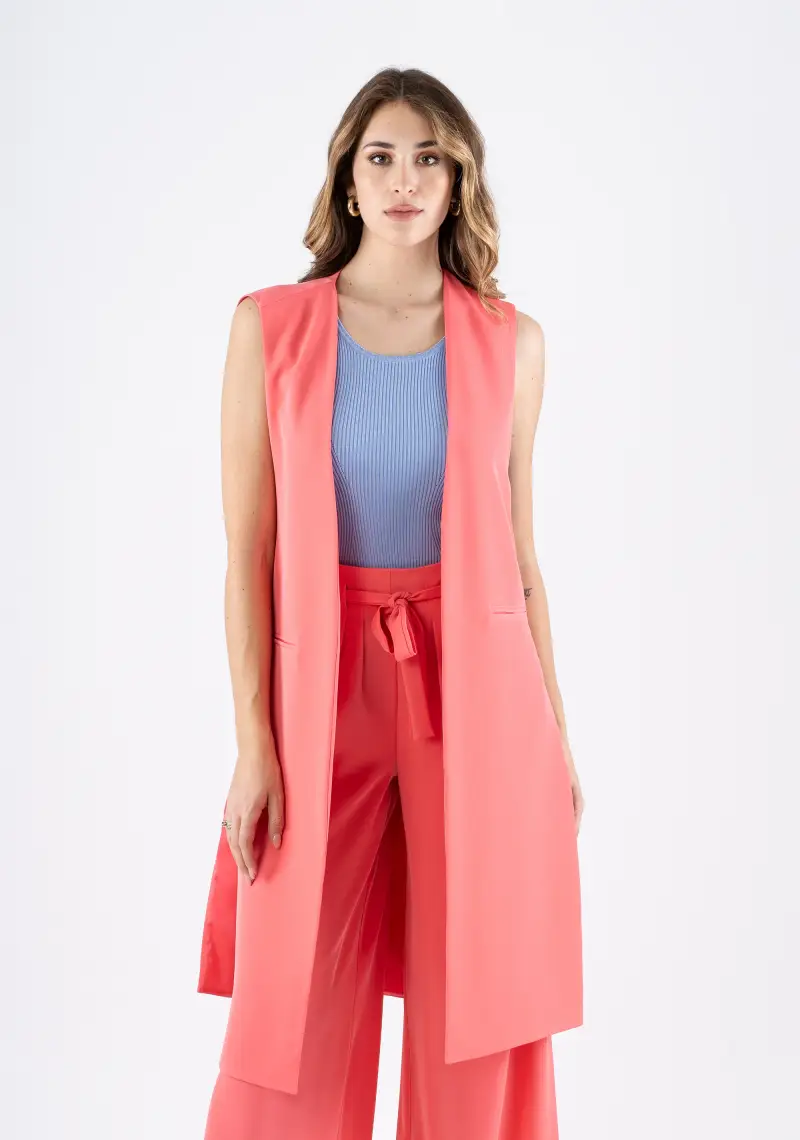 Fracomina Gilet Corallo 2843116 miniatura 2