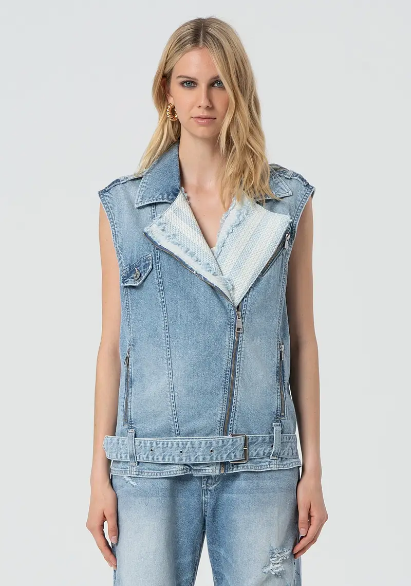 Fracomina Gilet Denim 2362713