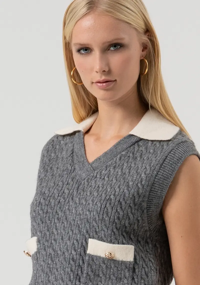 Fracomina Gilet 3764184 miniatura 2