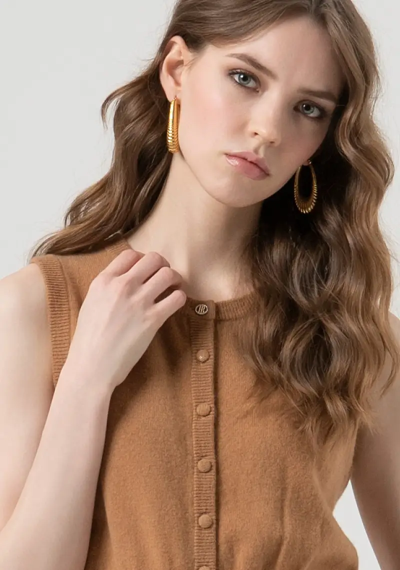 Fracomina Gilet 3991510 miniatura 2