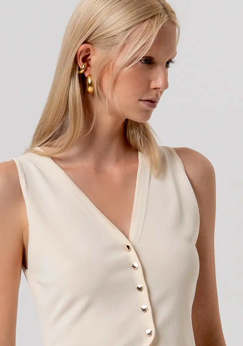 Fracomina Gilet 4136365 miniatura 2