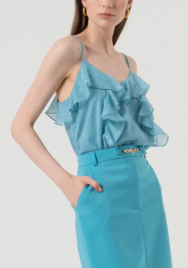 Gonna a tubino slim midi miniatura 2