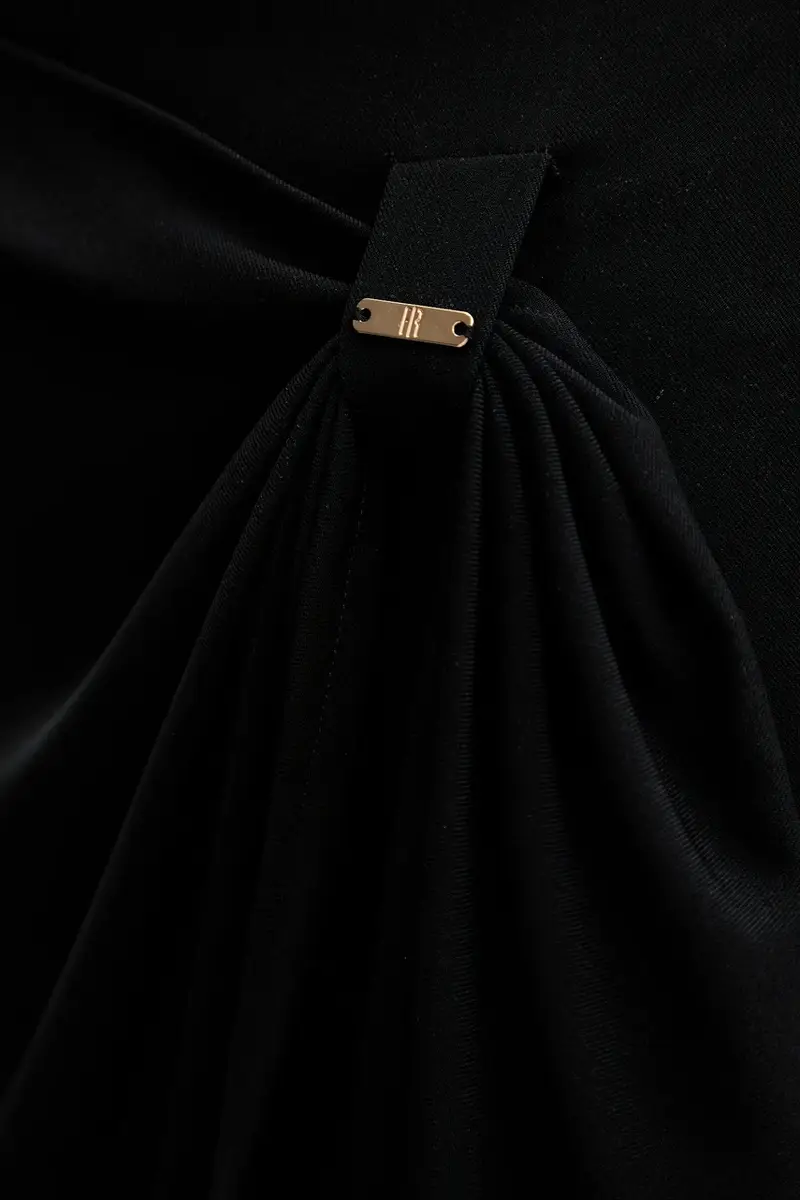 gonna colore nero FJ25WG1002W42901 miniatura 4