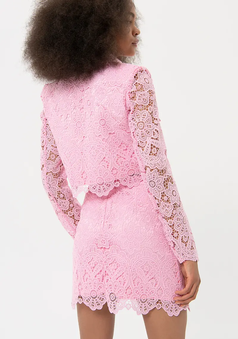 Gonna slim mini in pizzo