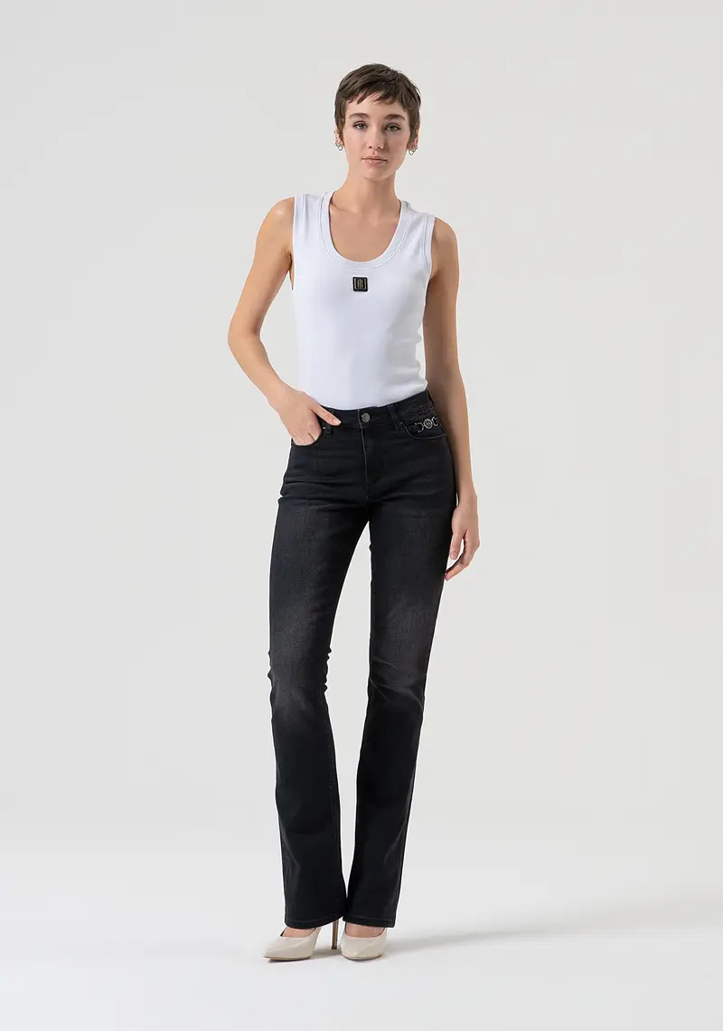 Fracomina Jeans Nero 2364689