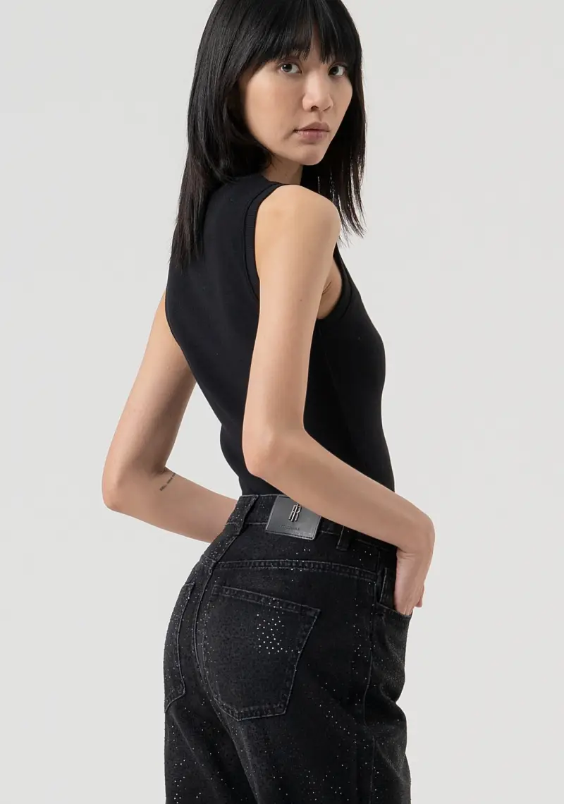 Fracomina Jeans Nero 2679690 miniatura 2