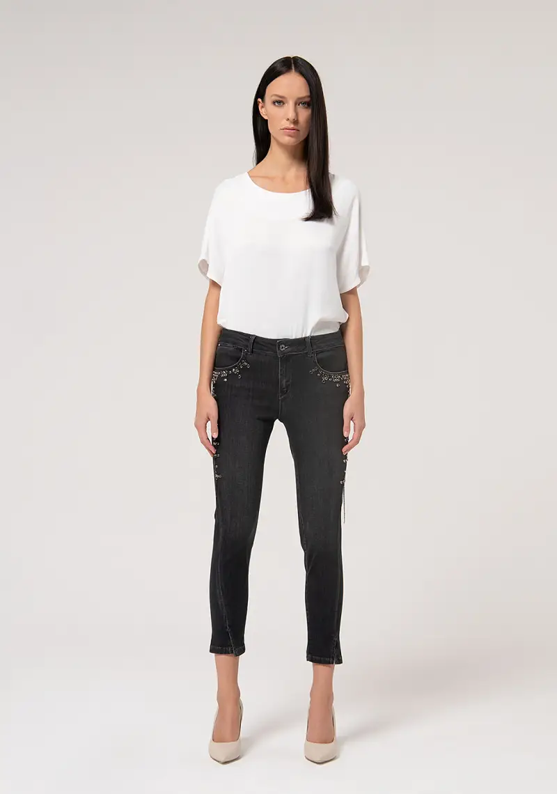 Fracomina Jeans Nero 3910959