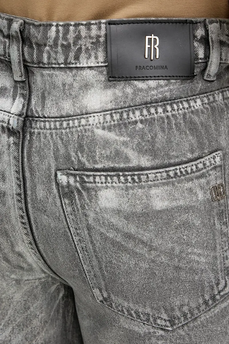 Fracomina Jeans Donna Grigio 3770609 miniatura 4