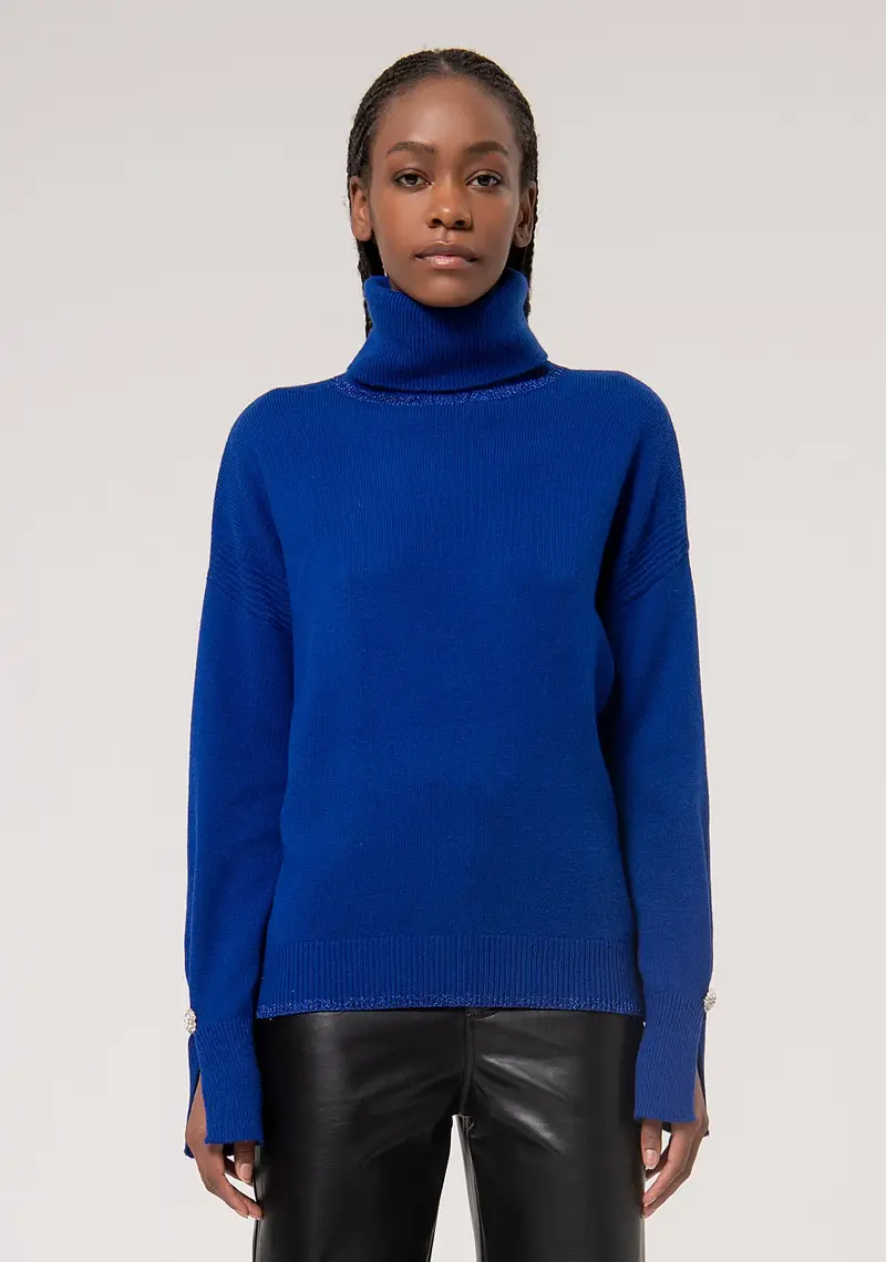 Maglia ampia con lana