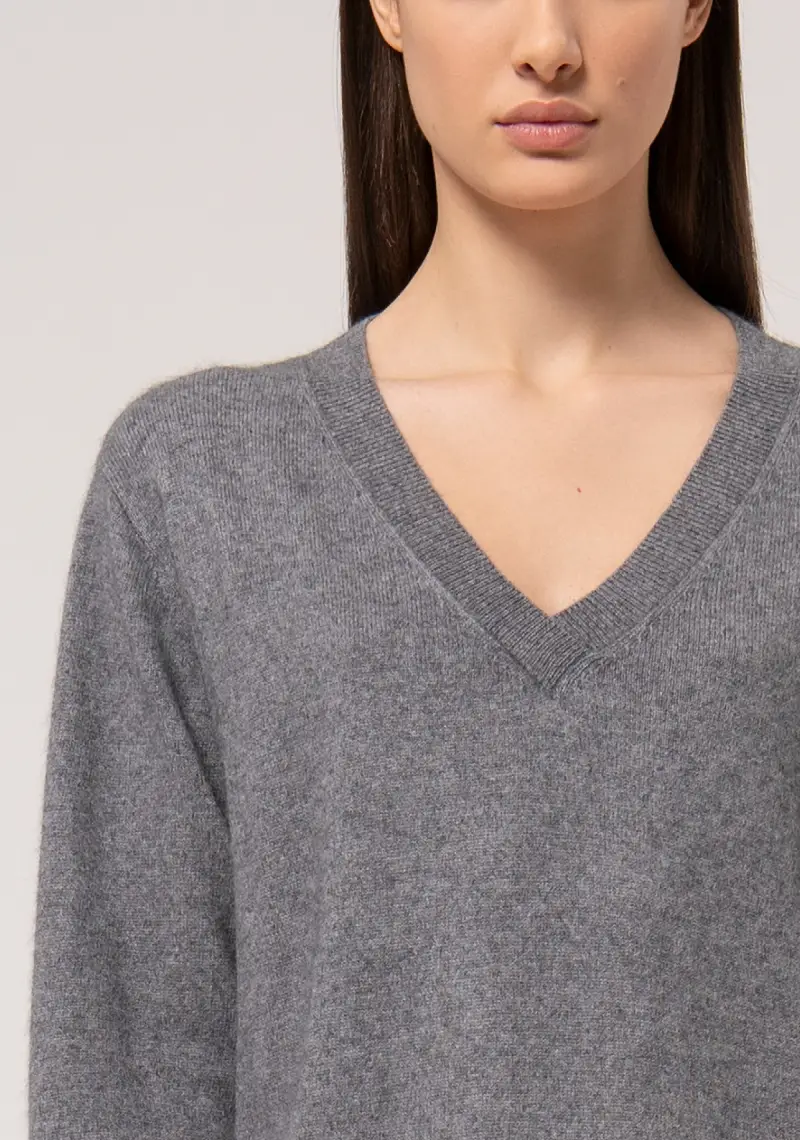 Maglia ampia con lana miniatura 2