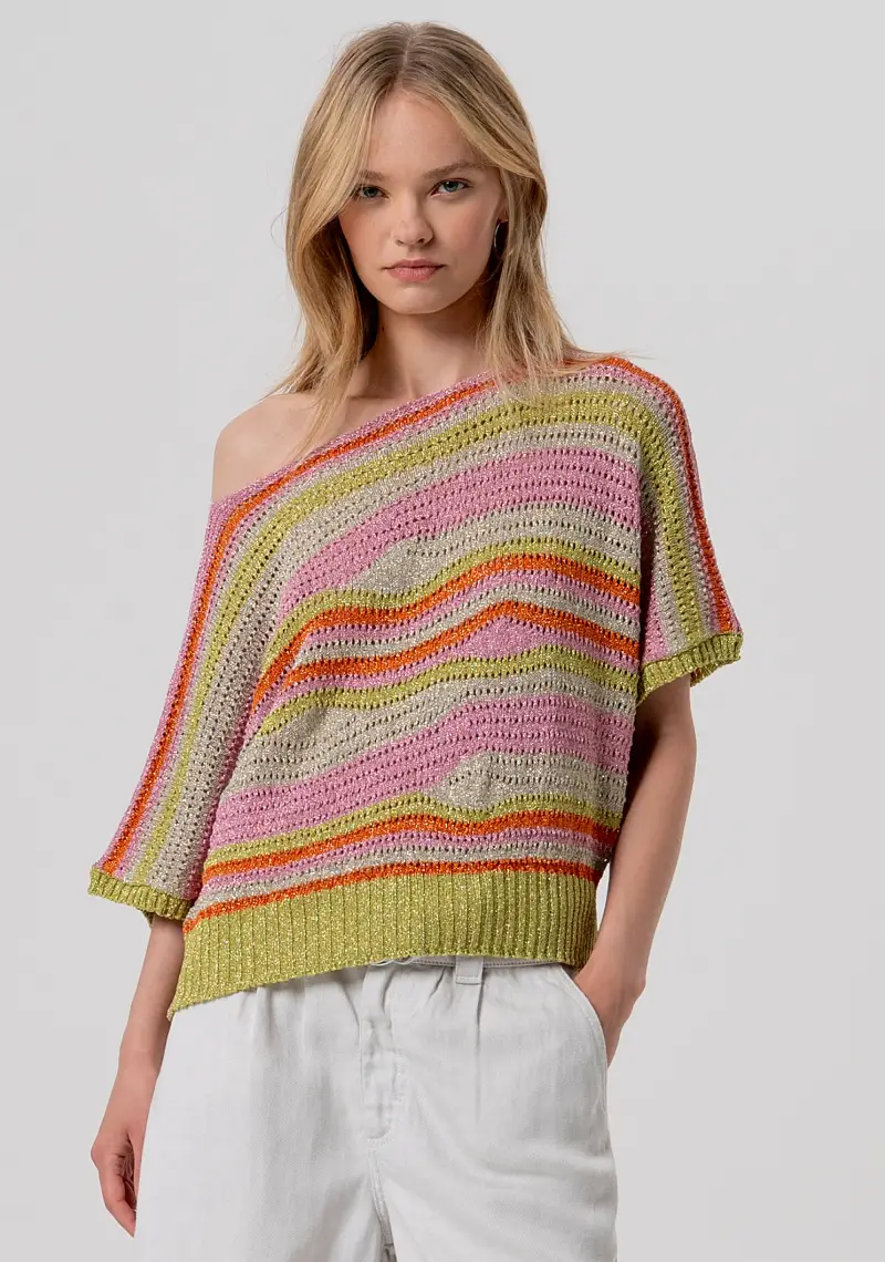 Maglia over multicolor