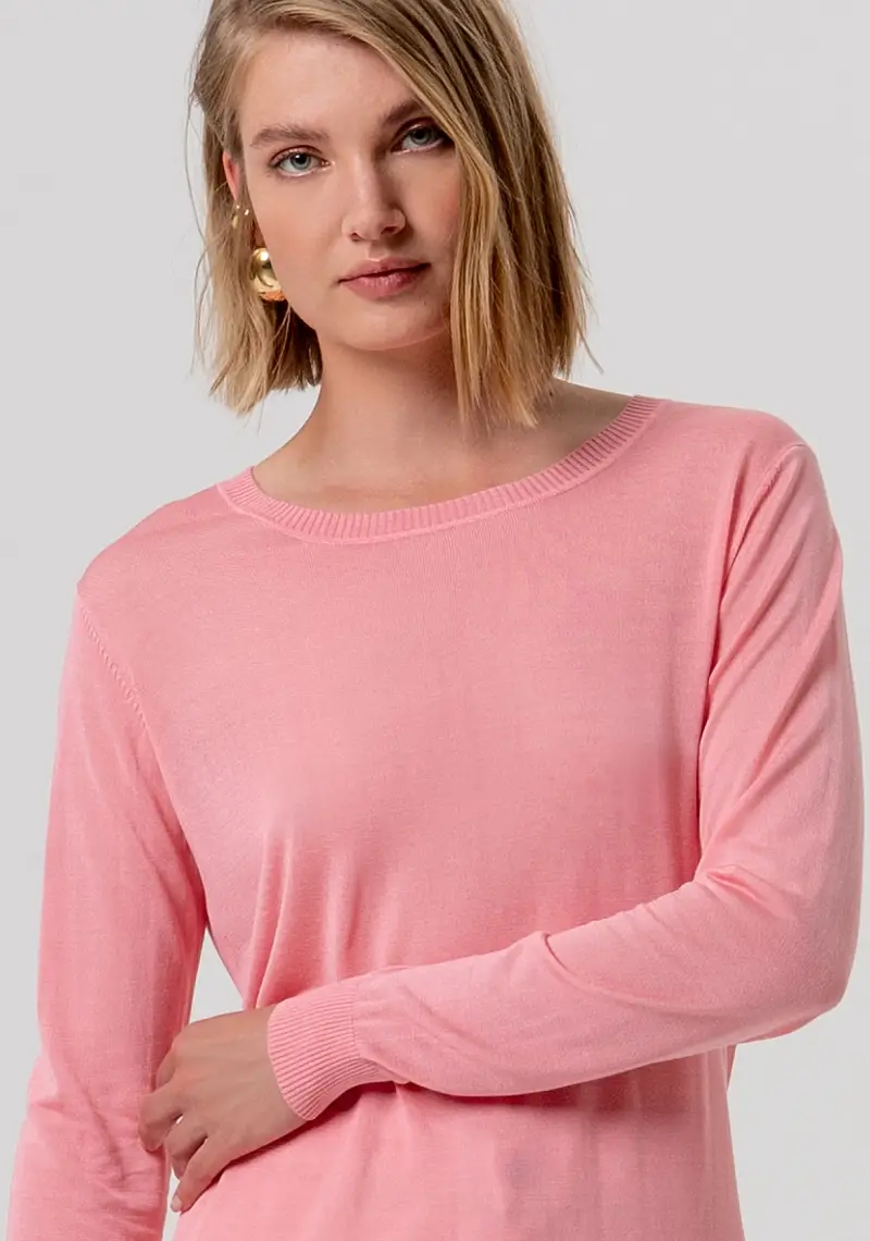 Maglia regular girocollo miniatura 2