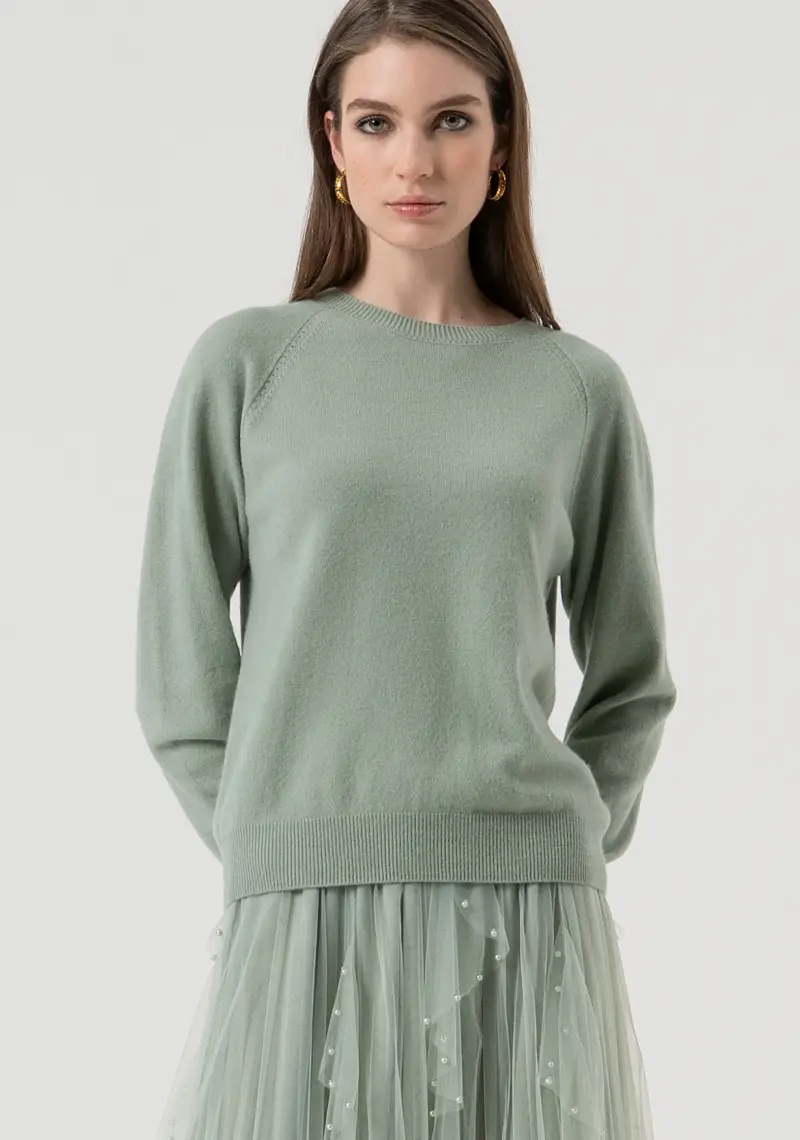 Maglia regular in lana