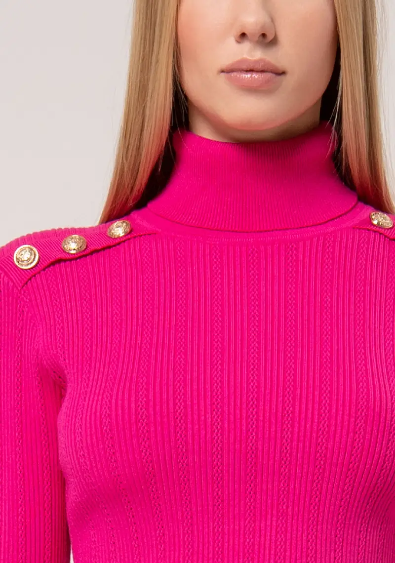 Maglia slim a coste miniatura 2