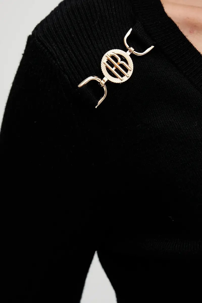 maglione donna colore nero FR25WT7025K43301 miniatura 5