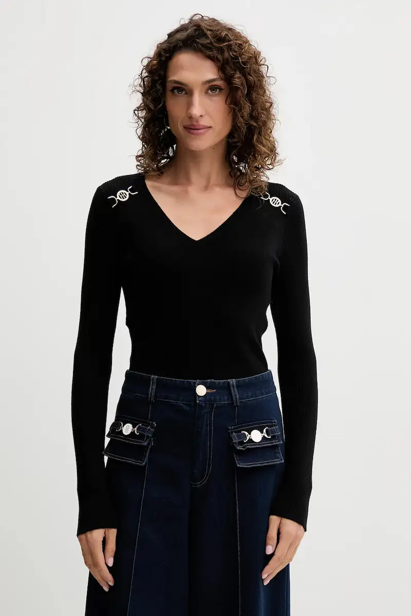 maglione donna colore nero FR25WT7025K43301