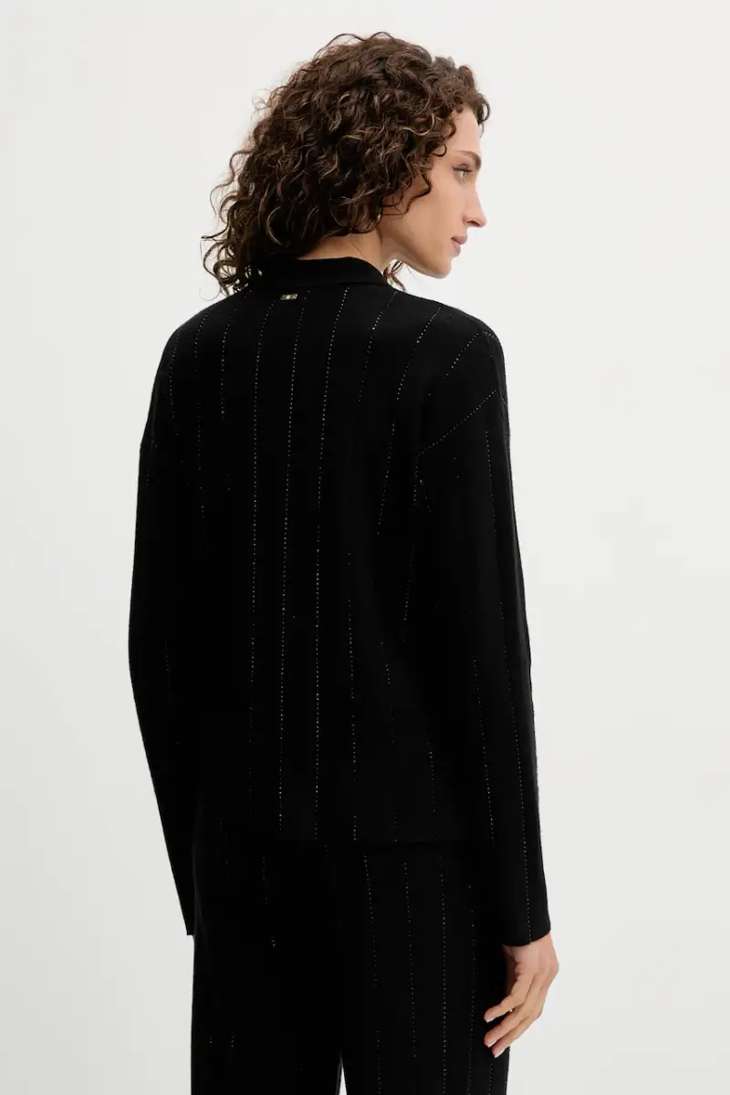 maglione donna colore nero FS25WT7019K50401 miniatura 3