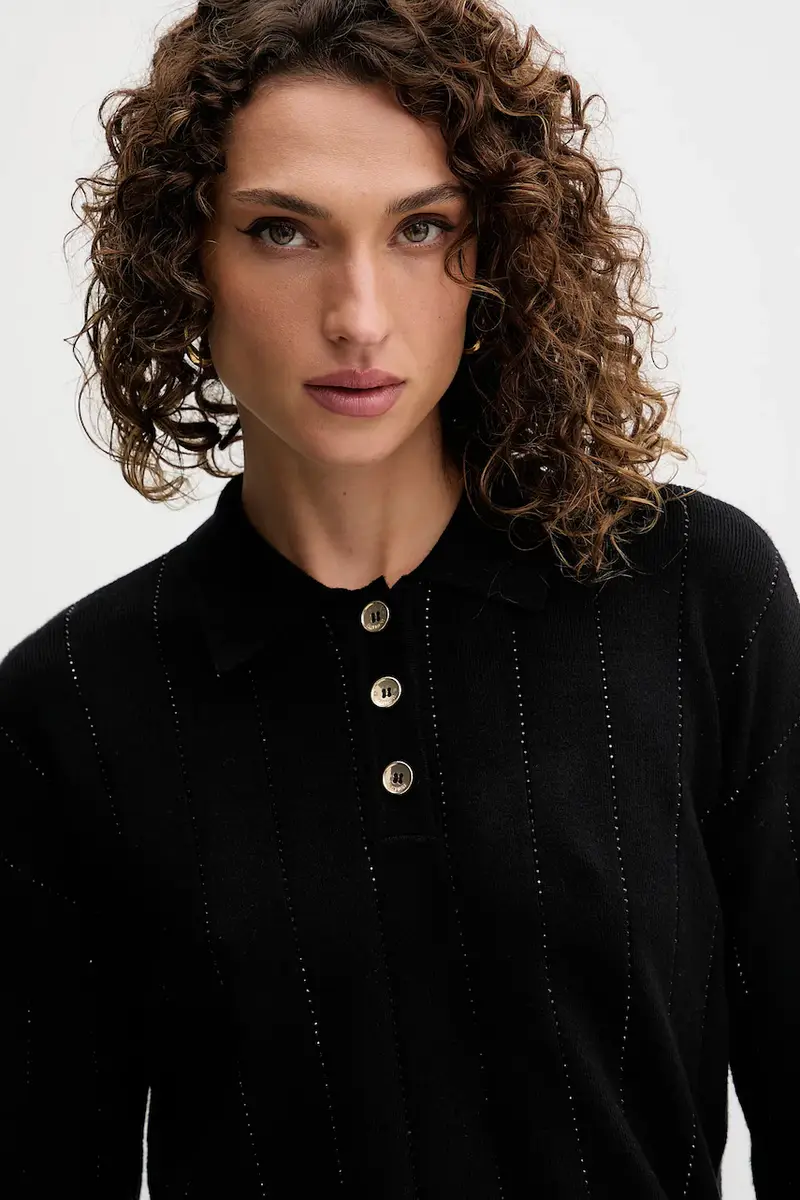 maglione donna colore nero FS25WT7019K50401 miniatura 4