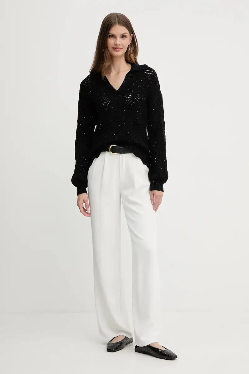 maglione donna colore nero FS25WT7032K53801 miniatura 2