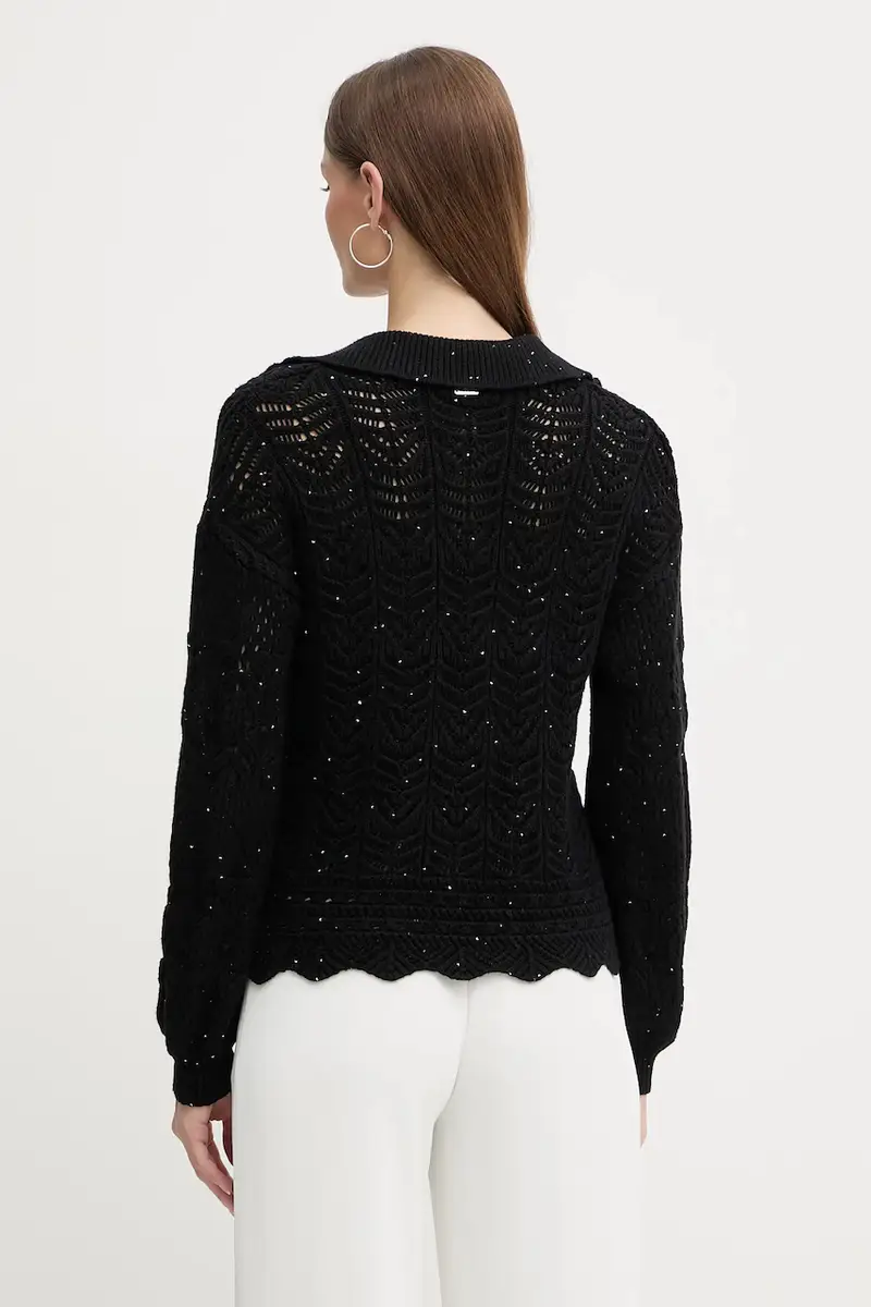 maglione donna colore nero FS25WT7032K53801 miniatura 3