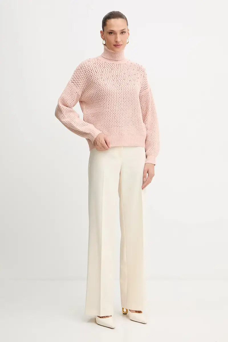 maglione donna colore rosa FS25WT7009K45701 miniatura 2