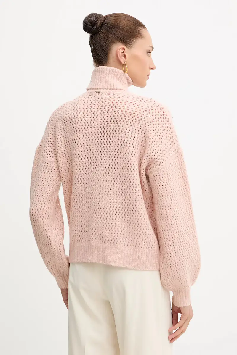 maglione donna colore rosa FS25WT7009K45701 miniatura 3