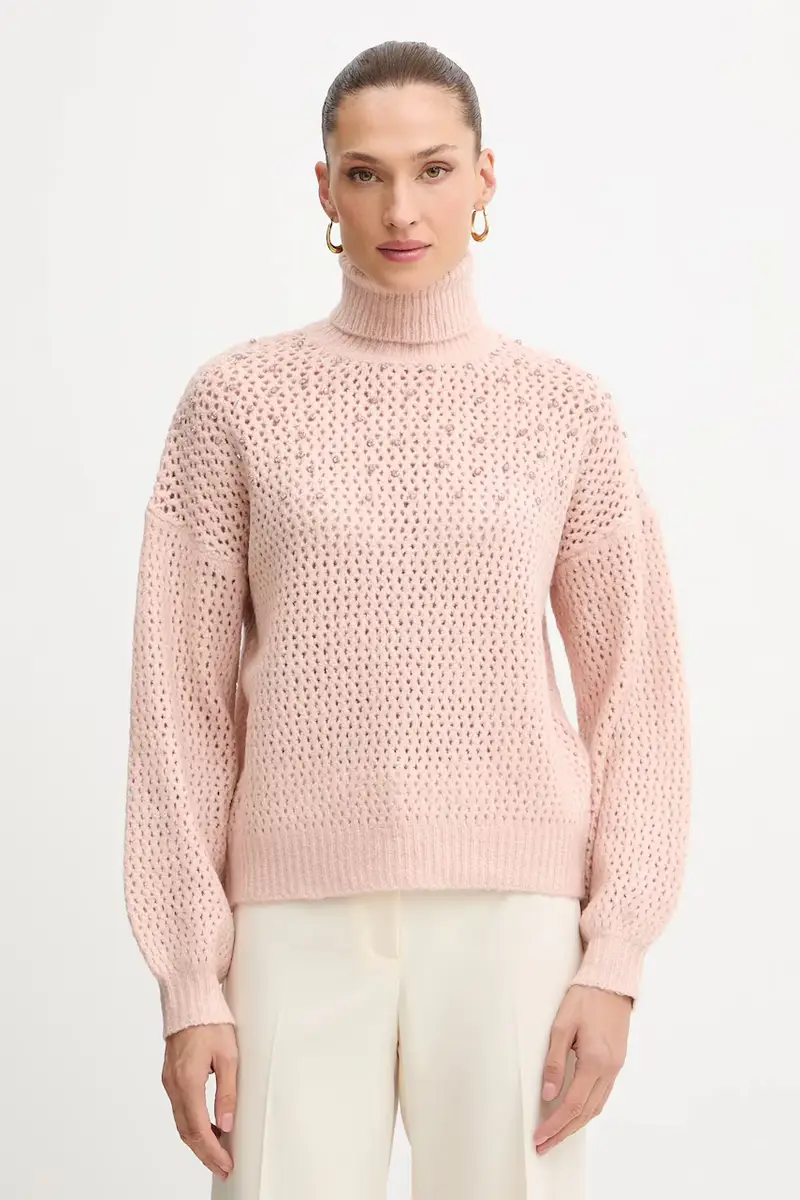 maglione donna colore rosa FS25WT7009K45701