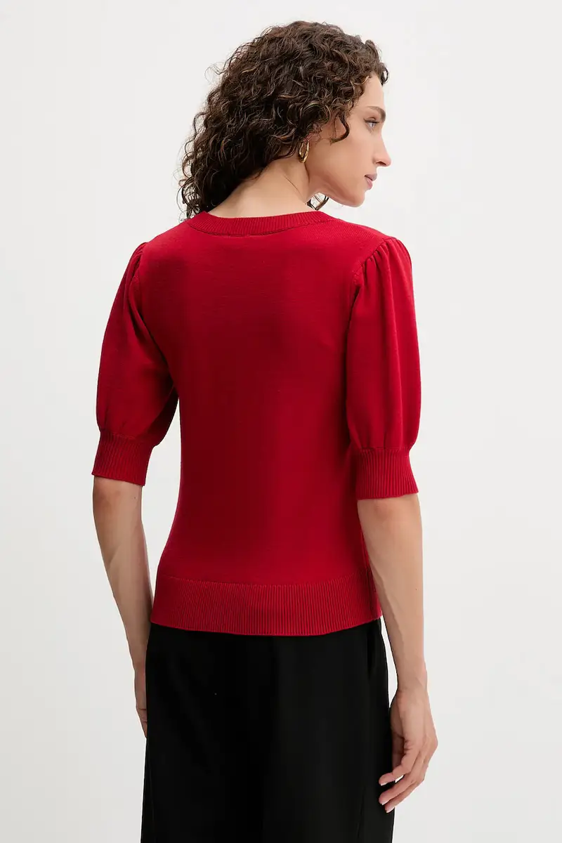 maglione donna colore rosso FR25WT7019K55601 miniatura 3