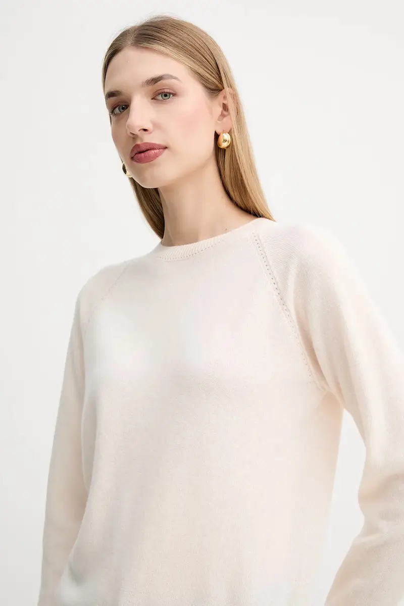 maglione in lana donna colore arancione FR25WT7012K47301 miniatura 4