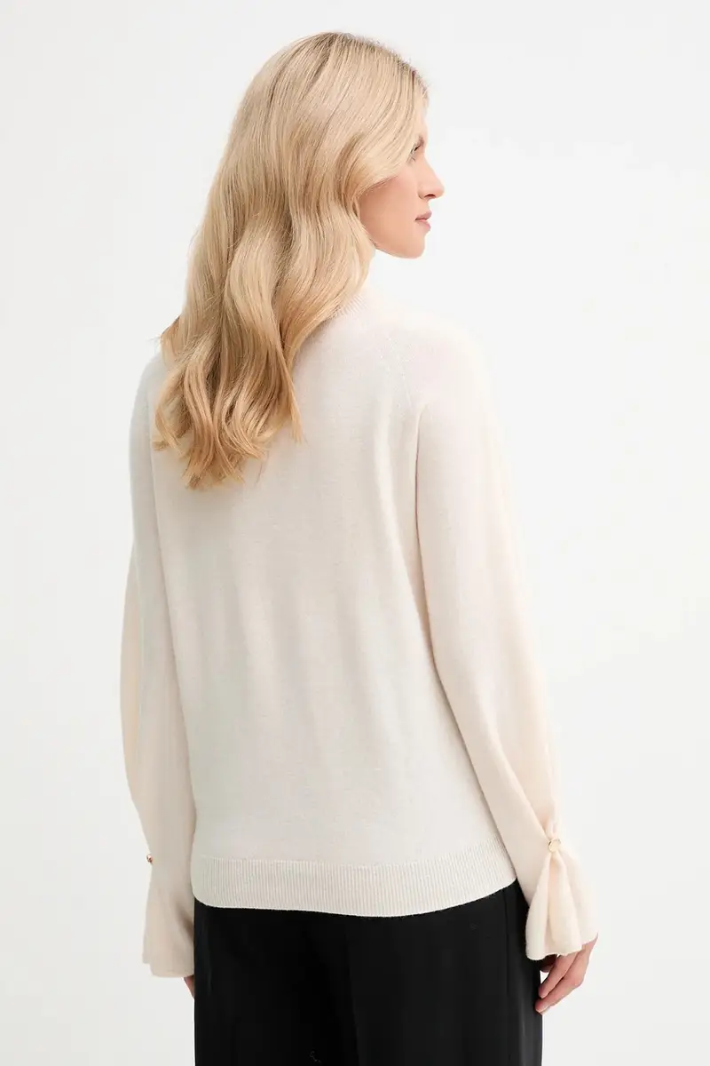 maglione in lana donna colore arancione FR25WT7013K47301 miniatura 3