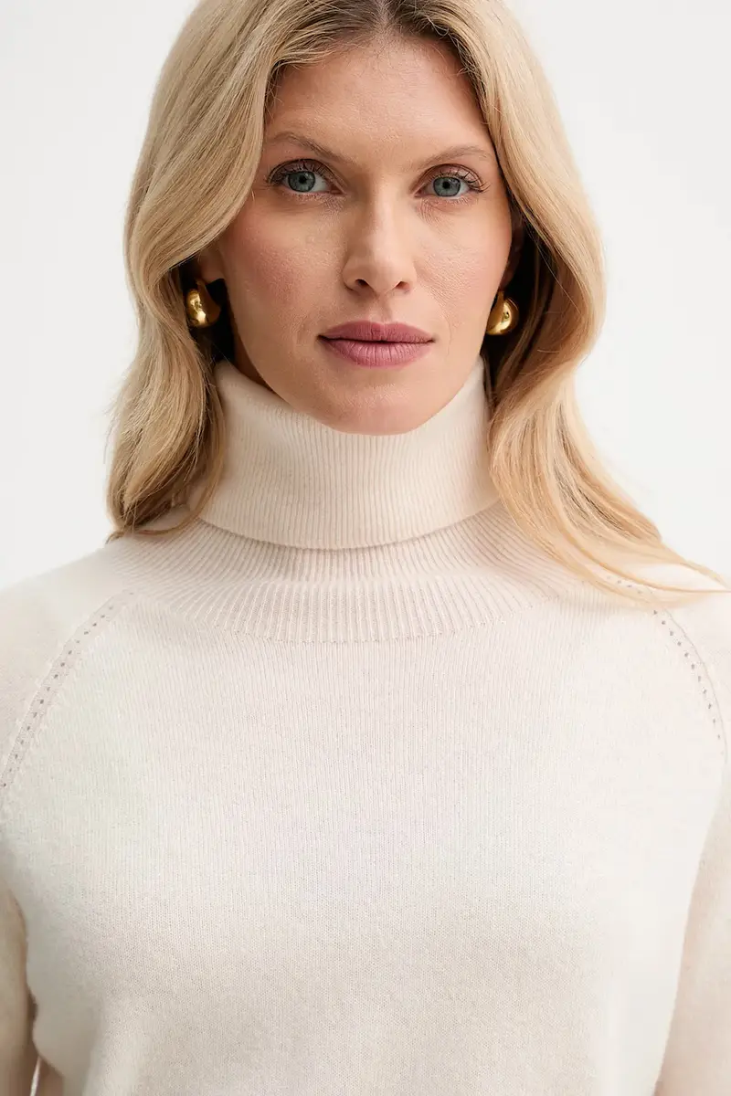 maglione in lana donna colore arancione FR25WT7013K47301 miniatura 5