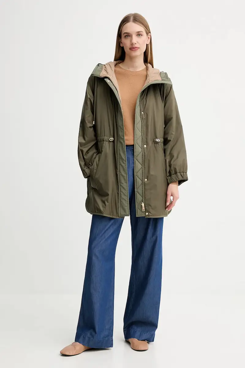 maglione in lana donna colore beige FR25WT7012K47301 miniatura 2