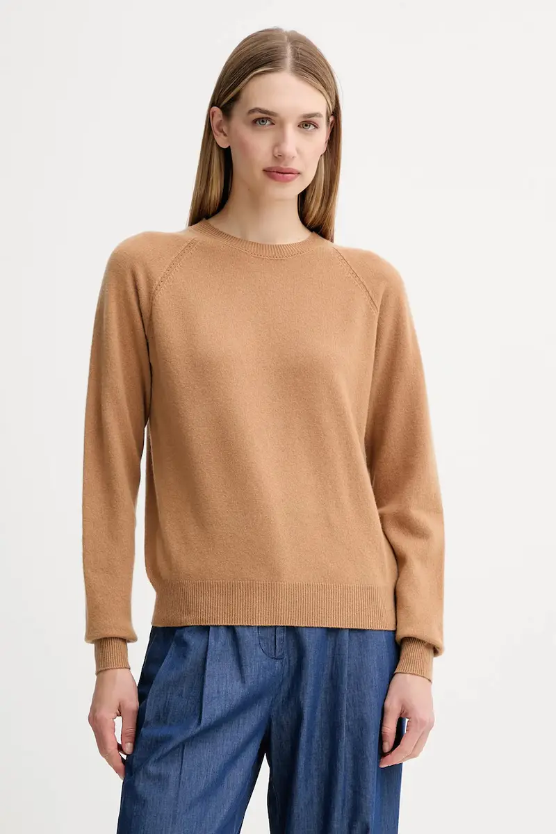 maglione in lana donna colore beige FR25WT7012K47301