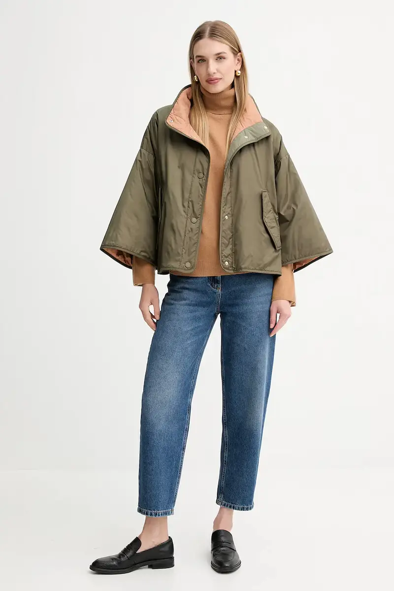 maglione in lana donna colore beige FR25WT7013K47301 miniatura 2