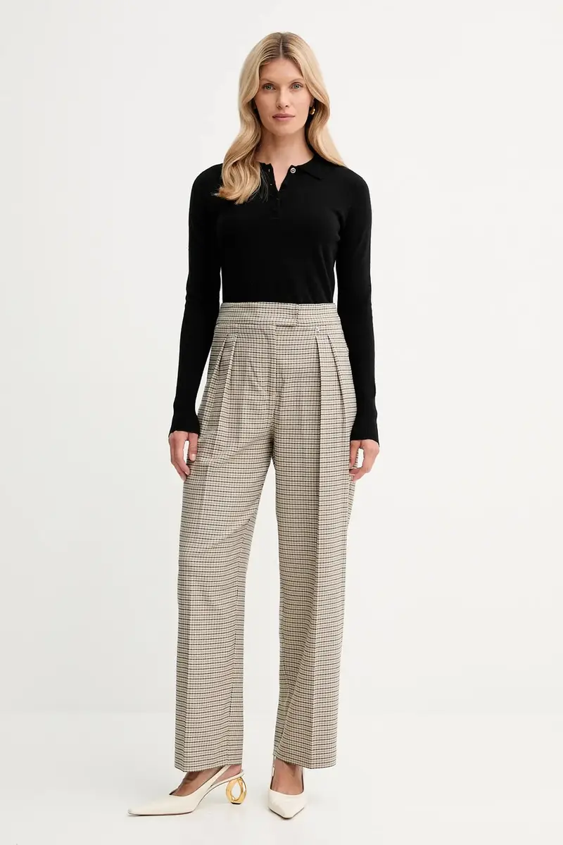 maglione in lana donna colore nero FR25WT7008K47301 miniatura 2