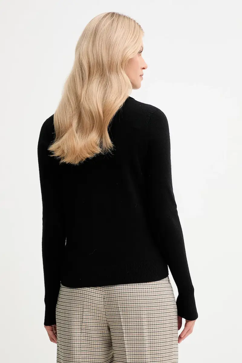 maglione in lana donna colore nero FR25WT7008K47301 miniatura 3