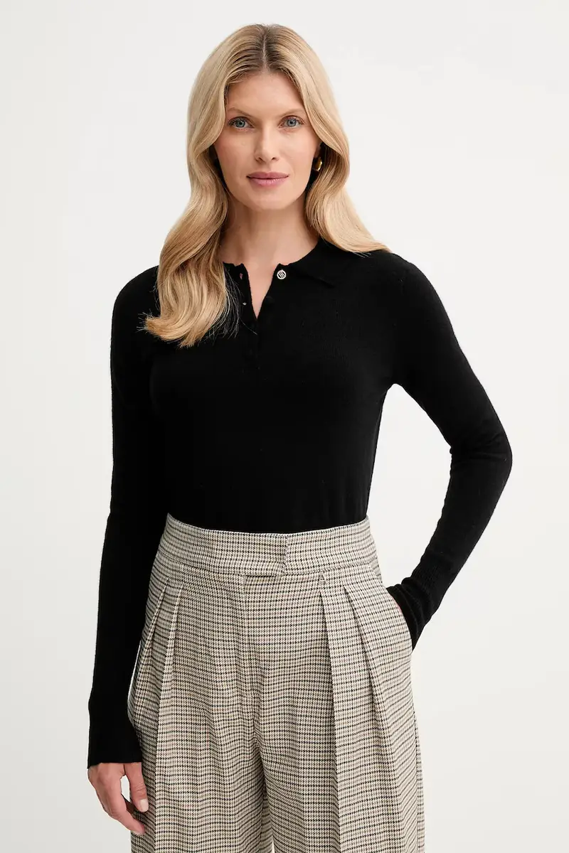 maglione in lana donna colore nero FR25WT7008K47301