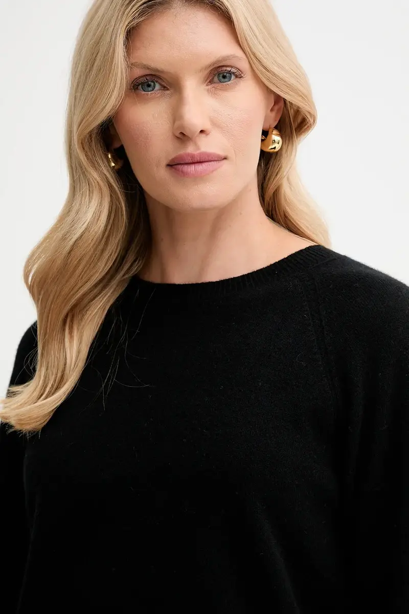 maglione in lana donna colore nero FR25WT7012K47301 miniatura 4